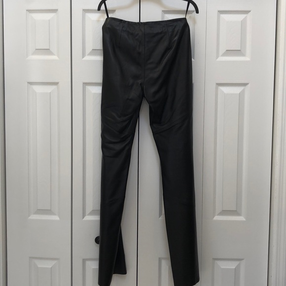 New With Tags Italian Leather Pants - Picture 5 of 6
